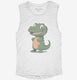 Alligator Graphic  Womens Muscle Tank