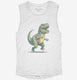 Awesome T-Rex Dinosaur  Womens Muscle Tank