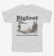 Bigfoot Saw Me But No One Believes Him Funny Sasquatch  Youth Tee
