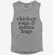 Chicken Nugs And Mama Hugs  Womens Muscle Tank