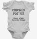 Chicken Pot Pie Three Of My Favorite Things Funny Weed  Infant Bodysuit