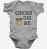 Chicks Dig Me Baby Bodysuit Cda6a71a-dae3-4375-9622-67356c0e045f 666x695.jpg?v=1706843580