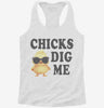 Chicks Dig Me Womens Racerback Tank 3a6dbd7f-8851-4851-a6c9-d87b3725399b 666x695.jpg?v=1706834722