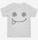 Crazy Smile Funny Silly Insane Whacky Smiling Face  Toddler Tee