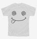 Crazy Smile Funny Silly Insane Whacky Smiling Face  Youth Tee