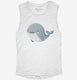 Cute Baby Whale  Womens Muscle Tank