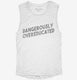 Dangerously Overeducated  Womens Muscle Tank