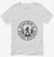 Department Of Bigfoot Research Funny Sasquatch Search  Womens V-Neck Tee