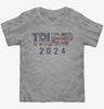 Donald Trump 2024 Vintage American Flag Toddler