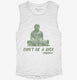 Don't Be A Dick Funny Buddha Quote  Womens Muscle Tank