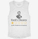 Ford's Theatre Awful Would Not Recommend Abraham Lincoln  Womens Muscle Tank