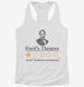 Ford's Theatre Awful Would Not Recommend Abraham Lincoln  Womens Racerback Tank