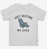 Just Resting My Eyes Dad Joke Toddler Shirt 666x695.jpg?v=1706837083