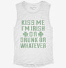 Kiss Me Funny St Patricks Day Womens Muscle Tank F235d22f-4d8c-47c5-b2f7-0766042dd15a 666x695.jpg?v=1700717147