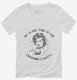My Alone Time Is For Everyone's Safety  Womens V-Neck Tee