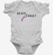 Never Forget Trump Won  Infant Bodysuit