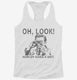 Oh Look Nobody Gives A Shit  Womens Racerback Tank
