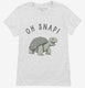 Oh Snap Funny Snapping Turtle Joke  Womens