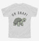 Oh Snap Funny Snapping Turtle Joke  Youth Tee
