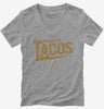 Powered By Tacos Womens Vneck