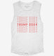 Pro Trump 2024 Election Typography  Womens Muscle Tank