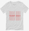 Pro Trump 2024 Election Typography Womens Vneck Shirt 666x695.jpg?v=1706790124
