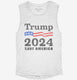 Save America Trump 2024  Womens Muscle Tank