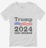 Save America Trump 2024 Womens Vneck Shirt 666x695.jpg?v=1706789594