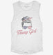 Yes I'm A Trump Girl  Womens Muscle Tank