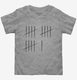 16th Birthday Tally Marks - 16 Year Old Birthday Gift  Toddler Tee