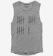 16th Birthday Tally Marks - 16 Year Old Birthday Gift  Womens Muscle Tank
