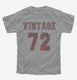 1972 Vintage Jersey  Youth Tee