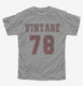 1978 Vintage Jersey  Youth Tee