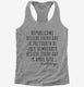 4th Of July Ronald Reagan Quote  Womens Racerback Tank