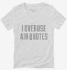 Air Quotes Womens Vneck Shirt 666x695.jpg?v=1700492142