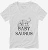 Babysaurus Baby Dinosaur Womens Vneck Shirt 666x695.jpg?v=1700363841