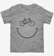 Bicycle Smiling Face Cycling Happy Face  Toddler Tee
