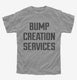 Bump Creation Services Proud New Father Dad  Youth Tee
