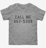 Call Me 867-5309 Toddler
