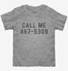 Call Me 867-5309  Toddler Tee