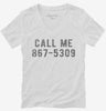 Call Me 867-5309 Womens Vneck Shirt 666x695.jpg?v=1700654092