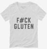 Celiac Disease Fuck Gluten Inolerance Womens Vneck Shirt 666x695.jpg?v=1700395561