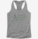 Chemists Have All The Solutions  Womens Racerback Tank