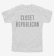 Closet Republican  Youth Tee
