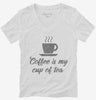 Coffee Is My Cup Of Tea Womens Vneck Shirt 666x695.jpg?v=1700510942