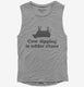 Cow Tipping  Womens Muscle Tank