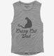 Crazy Cat Dad  Womens Muscle Tank