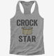 Crock Star  Womens Racerback Tank