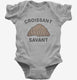 Croissant Savant  Infant Bodysuit