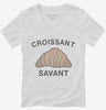 Croissant Savant Womens Vneck Shirt 666x695.jpg?v=1700371663